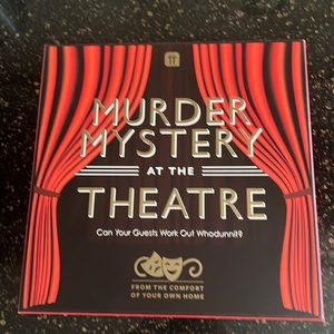 Murder Mystery at the Theatre mystery evening in a box.